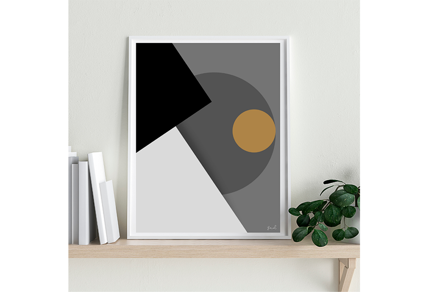 Lámina descarga digital “Geometria 3”